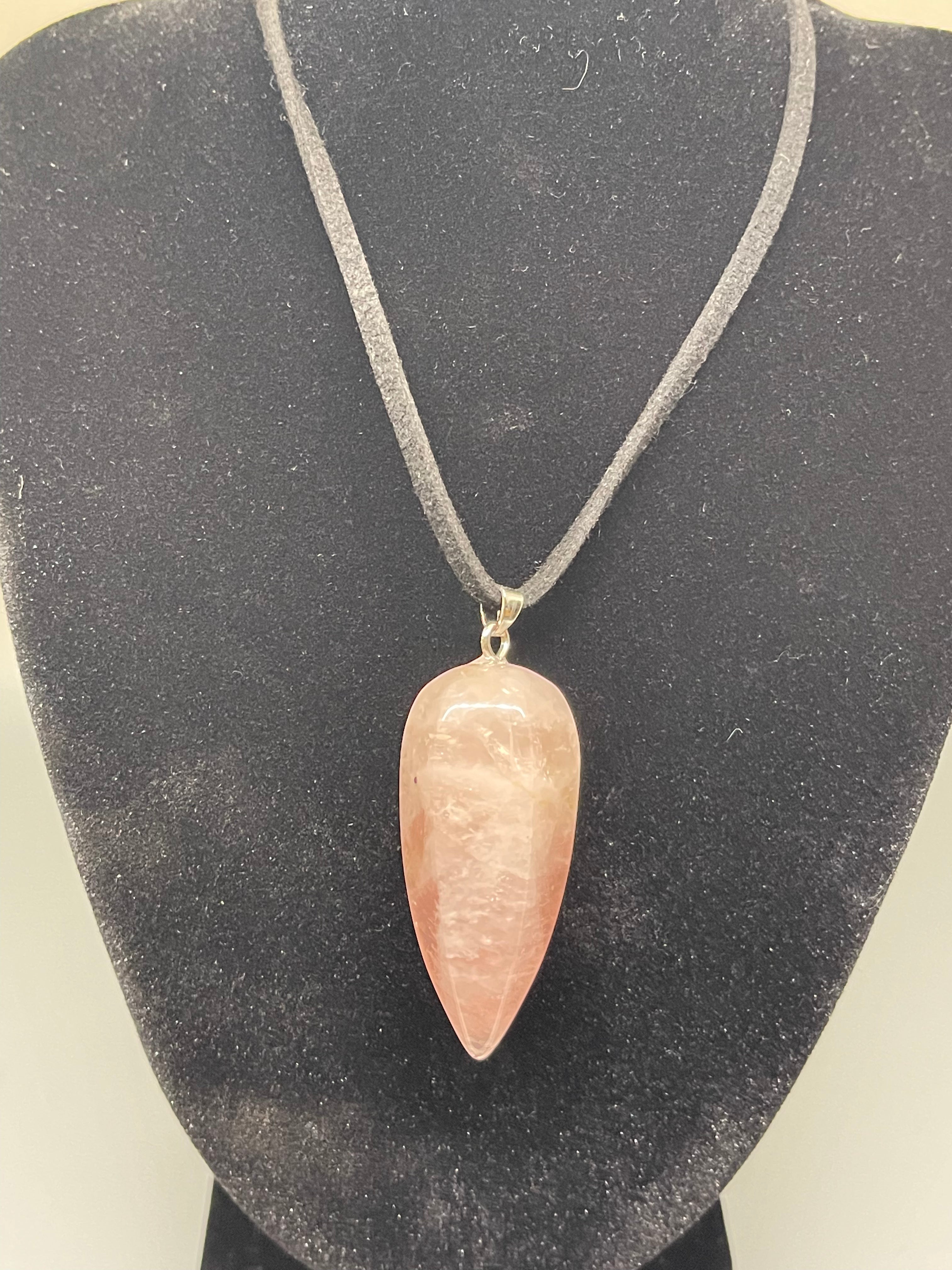 Rose Quartz Pendent