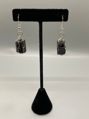 Black Tourmaline Earrings