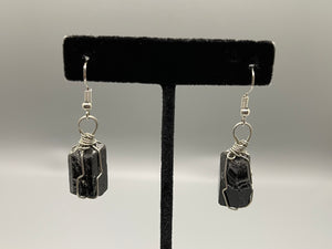 Black Tourmaline Earrings