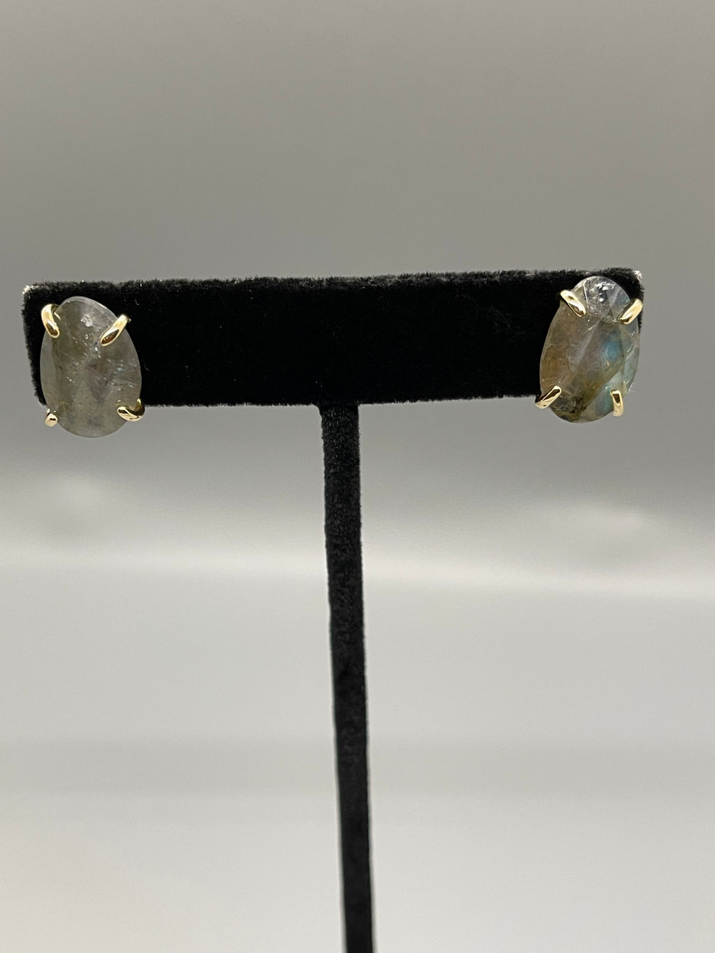 Natural Stone Stud Earrings