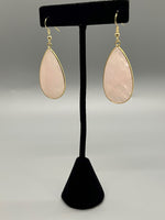 Rose Quartz Tear Drop