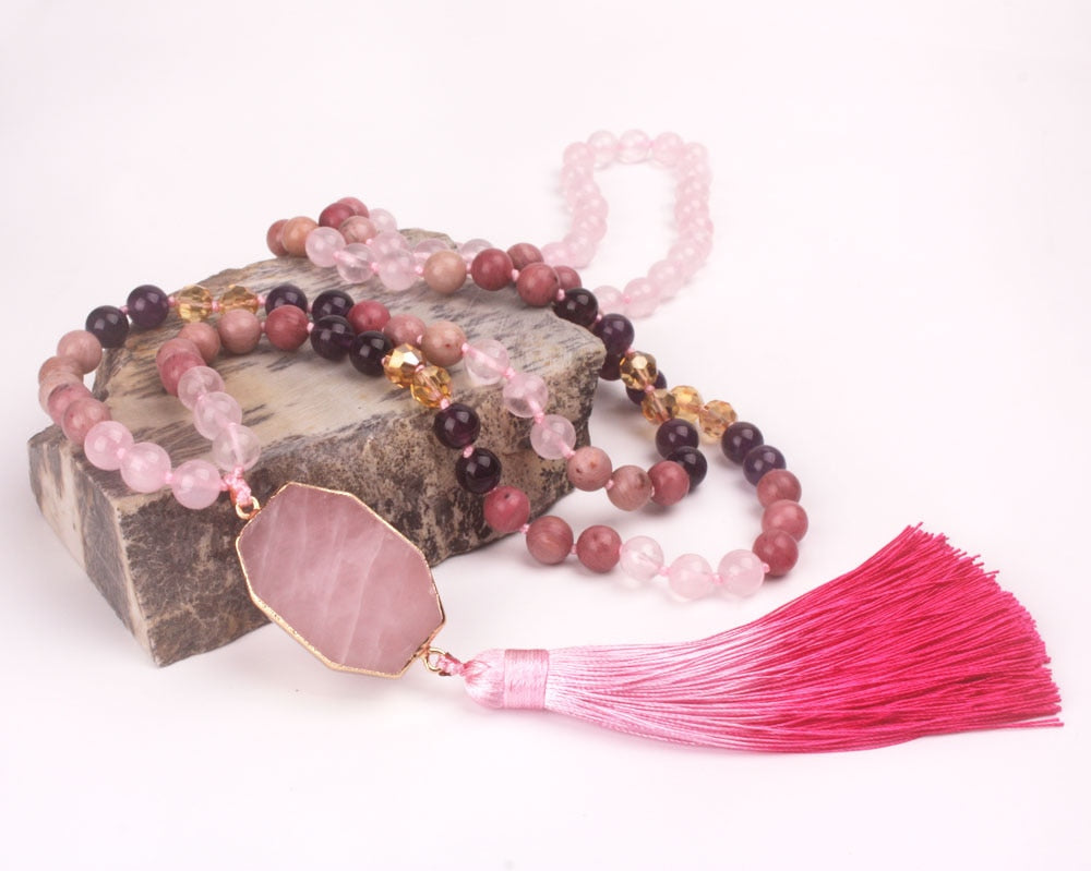 Peace in Love Mala and Bracelet Set