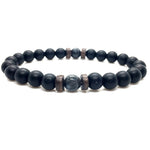 Natural Bead Bracelet Lava Stone Diffuser for Men