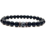 Natural Bead Bracelet Lava Stone Diffuser for Men